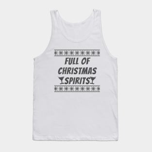 Full Of Christmas Spirits Tank Top